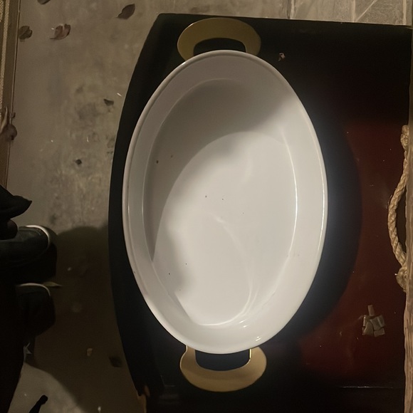 Urli with a Firestone platter pottery made of bras and copper handcrafted - Picture 6 of 6